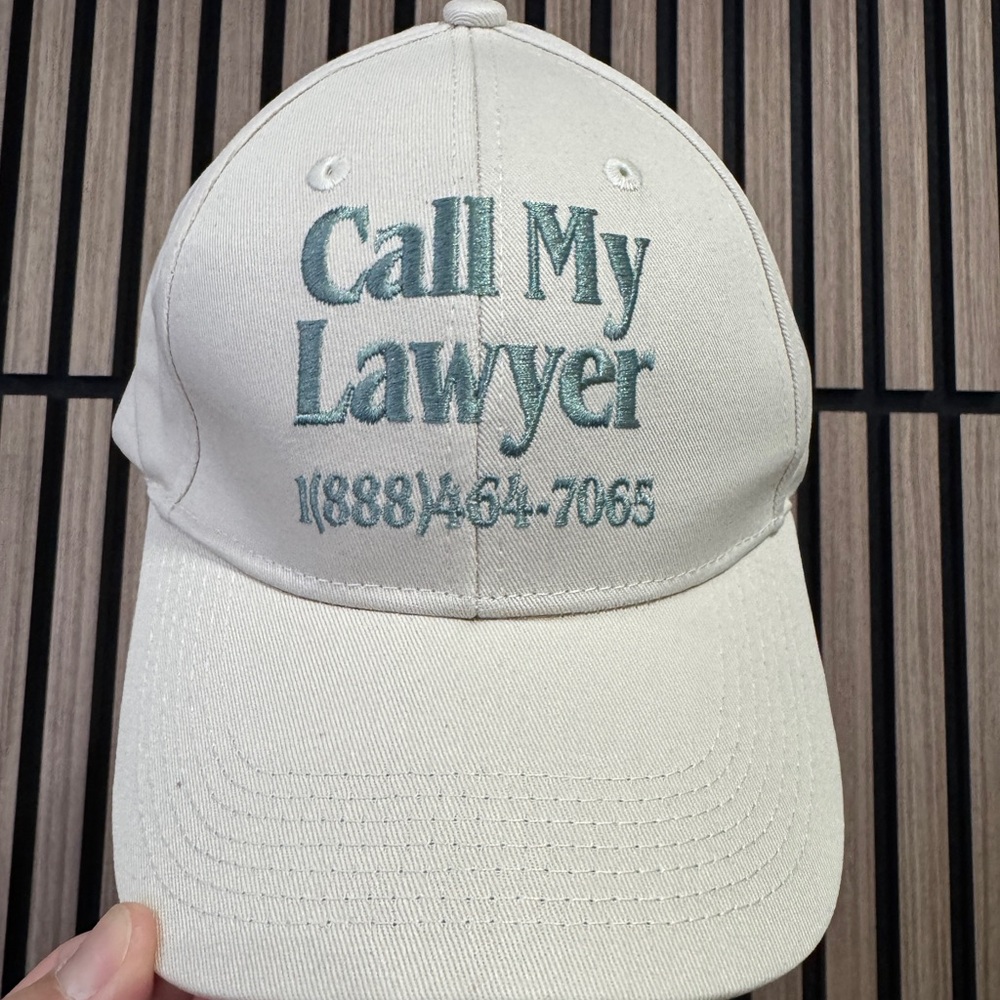 Market Studios Call My Lawyer hat